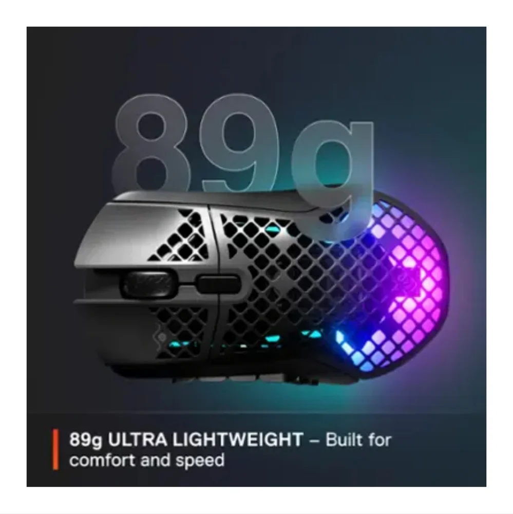 Steelseries Aerox 9 RGB Optical Honeycomb Gaming Mouse